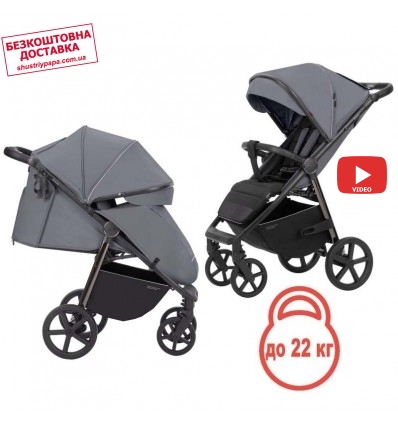 Прогулочная коляска Carrello Bravo Plus CRL-5515 Storm Grey