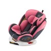 Автокресло детское с поворотом на 360° Sesttino Octagon IsoFix pink, 0-36 кг