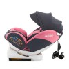 Автокрісло дитяче з поворотом на 360° Sesttino Octagon IsoFix pink, 0-36 кг