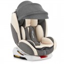 Автокресло детское с поворотом на 360° Sesttino Octagon IsoFix cream grey, 0-36 кг