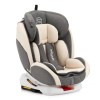 Автокрісло дитяче з поворотом на 360° Sesttino Octagon IsoFix cream grey, 0-36 кг