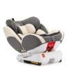 Автокрісло дитяче з поворотом на 360° Sesttino Octagon IsoFix cream grey, 0-36 кг