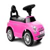 Машинка-каталка Toyz (Caretero ) Fiat 500 Pink Рожева