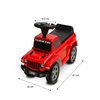 Машинка-каталка Toyz (Caretero ) Jeep Rubicon Red Червоний