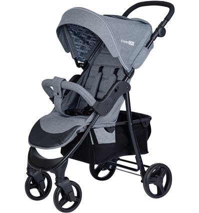 Детская коляска 2 в 1 FreeON Action Duo Light Grey