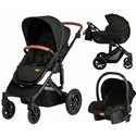 Детская коляска 3 в 1 FreeON Trio Comfort Black