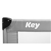 Манеж кроватка Caretero Key Grey