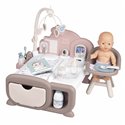 Большой игровой центр Smoby Baby Nurse 220379 Розовая пудра Комната малыша