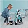 Тележка для уборки с пылесосом Smoby 330316, 9 элементов