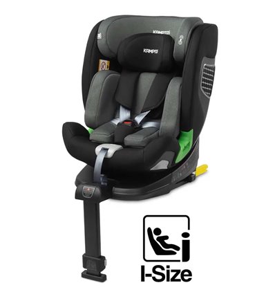 Автокрісло Caretero Kamptos I-SIZE Isofix (від 40 до 150 см) Grey