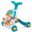 Ходунки-каталка ігровий розвиваючий столик 2 в 1 Caretero Spark Turquoise