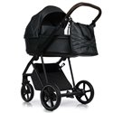 Детская коляска 2 в 1 Roan Ivi Pearl Black ECO