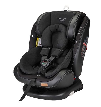 Автокрісло дитяче Carrello Asteroid CRL-12801/2 Space Black IsoFix з поворотом, 0-36 кг