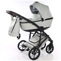 Детская коляска 2 в 1 Junama Eco New 01 Light Grey