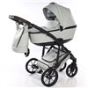 Дитяча коляска 2 в 1 Junama Space Eco New 01 Light Grey