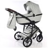 Детская коляска 2 в 1 Junama Eco New 01 Light Grey