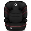 Автокресло детское Lionelo Laris I-Size Sporty Black Red 15-36 кг