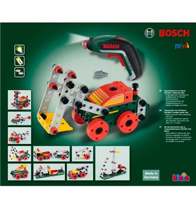 Игрушечный набор многофункциональный с шуруповертом Ixolino II Bosch 8497