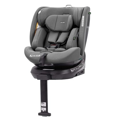 Автокрісло дитяче Carrello Octopus CRL-16002 Seashell Grey i-Size Isofix, 40-150 см