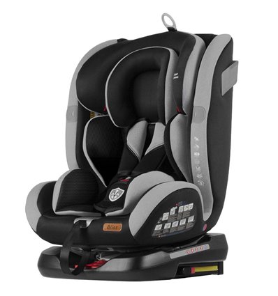 Автокрісло дитяче Tilly Bliss T-535 Light Grey IsoFix з поворотом, 0-36 кг