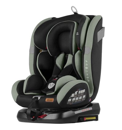 Автокрісло дитяче Tilly Bliss T-535 Olive Green IsoFix з поворотом, 0-36 кг