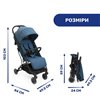 Детская прогулочная коляска Chicco Trolleyme Stroller 79865.58 Calypso Blue