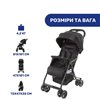 Дитяча прогулянкова коляска Chicco Ohlala 3 Stroller 79733.51 Jet Black