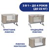 Кроватка 3 в 1 Chicco Next2Me Forever 79650.02 Honey Beige