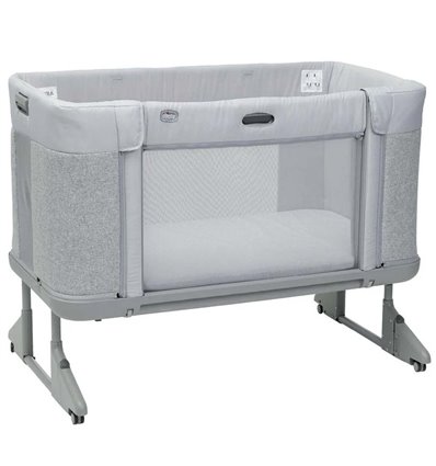 Кроватка 3 в 1 Chicco Next2Me Forever 79650.61 Grey