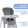 Стільчик для годування Chicco Polly Magic Relax 79502.21 Graphite