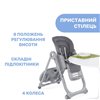 Стільчик для годування Chicco Polly Magic Relax 79502.21 Graphite