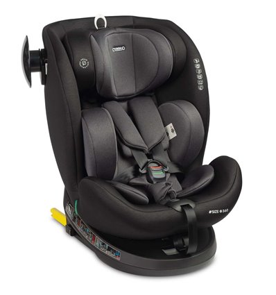 Автокрісло Caretero Commo I-SIZE Isofix (від 40 до 150 см) Graphite