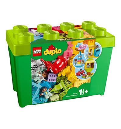 Конструктор LEGO DUPLO Classic Коробка з кубиками Deluxe 85 деталей (10914)