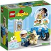 Конструктор LEGO DUPLO Rescue Поліцейський мотоцикл 5 деталей (10967)