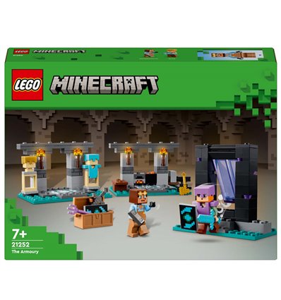 Конструктор LEGO Minecraft Зброярня 203 деталі (21252)