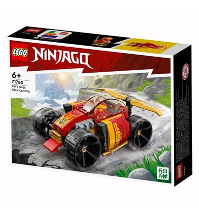 Конструктор LEGO NINJAGO Гоночний автомобіль ніндзя Кая ЕВО 94 деталі (71780)