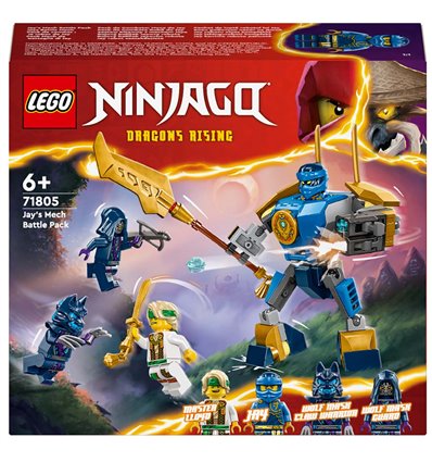 Конструктор LEGO NINJAGO Боевой набор работа Джея 78 деталей (71805)