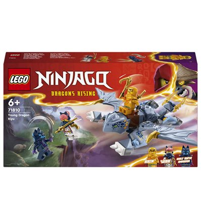 Конструктор LEGO NINJAGO Молодий дракон Рію 132 деталі (71810)