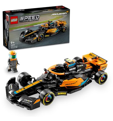 Конструктор LEGO Speed Champions Гоночный автомобиль 2023 McLaren Formula 1, 245 деталей (76919)