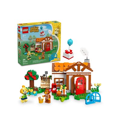 Конструктор LEGO Animal Crossing Визит в гости к Isabelle 389 деталей (77049)