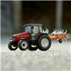 Модель Britains Трактор Massey Ferguson 6290 с культиватором 1:32 (43335)