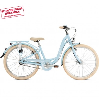 Велосипед двоколісний Puky Skyride 24-3 Alu Classic Retro синій 4801