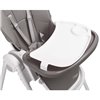 Стільчик для годування Caretero Megalo Dark Grey