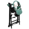 Стільчик для годування - гойдалка 2 в 1 Caretero Indigo Black Green