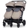 Коляска для двійні Euro-Cart Echo 2024 beige