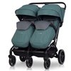 Коляска для двойни Euro-Cart Echo 2024 green