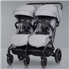 Коляска для двойни Euro-Cart Echo 2024 grey