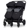 Коляска для двойни Euro-Cart Echo 2024 black