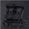 Коляска для двойни Euro-Cart Echo 2024 black