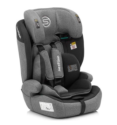 Автокрісло дитяче Sesttino Rocker Pro i-Size 100-150см, Gray, (9-36 кг)